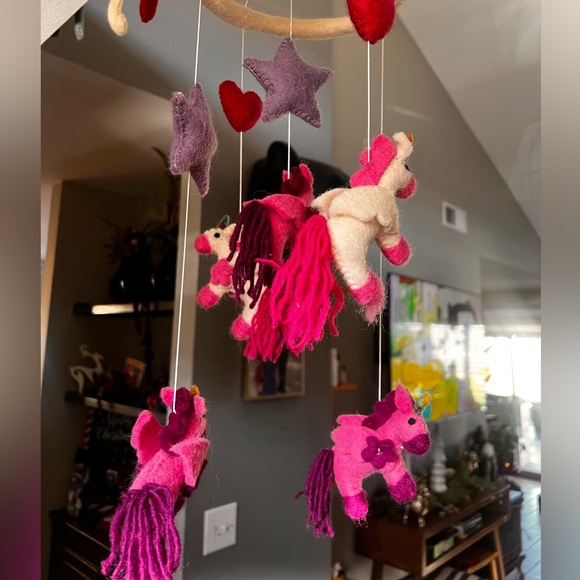 Boho whimsical unicorn 🦄 mobile - Picture 7 of 8